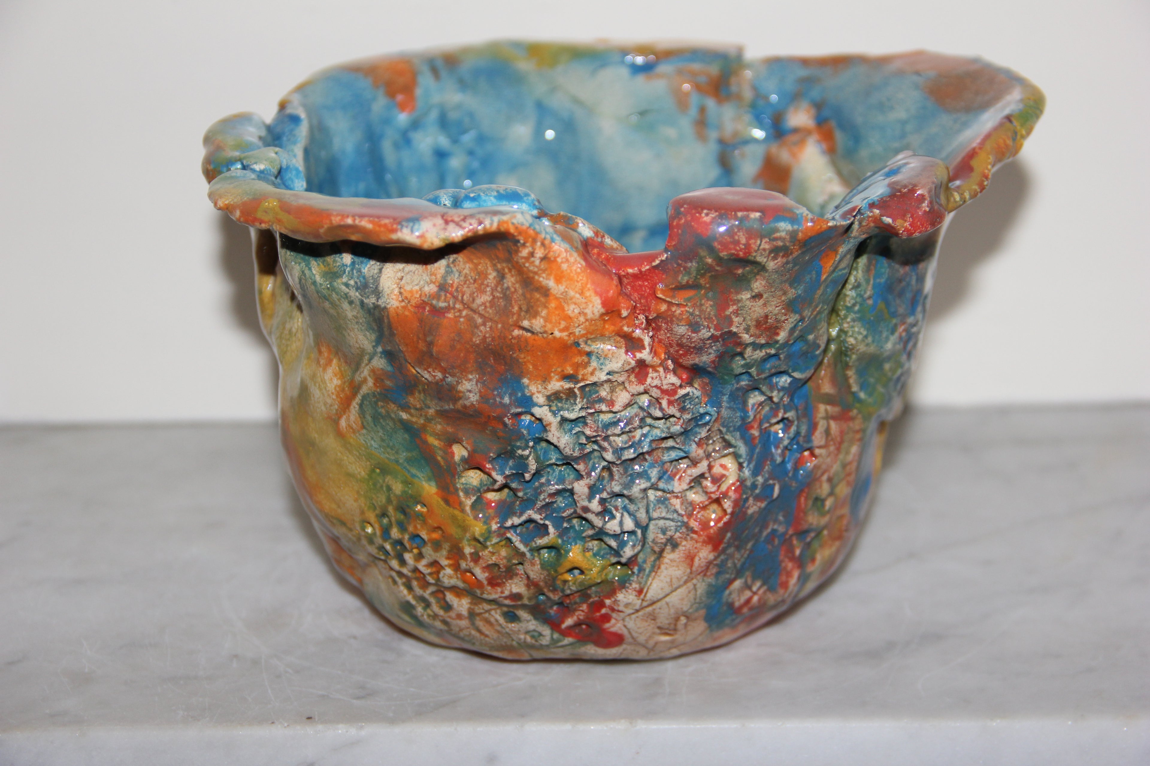 Vaso colorido